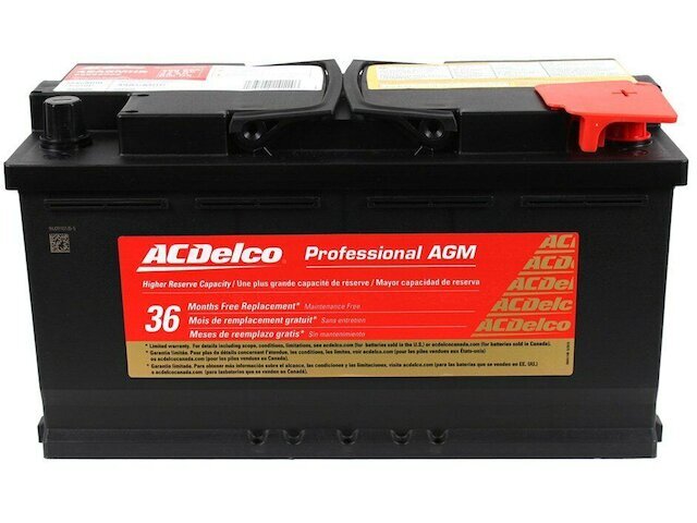 AGM automotive battery
