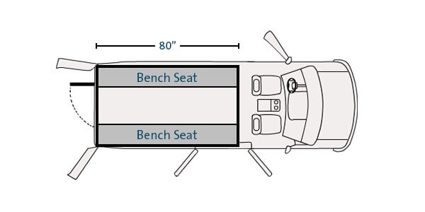 Havis Prisoner Transport Inserts - Express / Savana