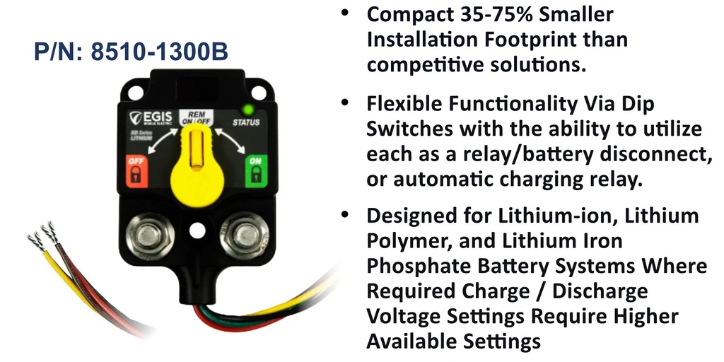 Egis XD Flex L Lithium Relays